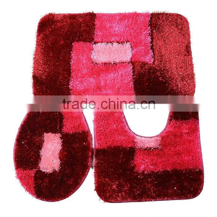 2015 New 9cm Long pile Luxury Polyester silk acrylic shaggy rugs and carpets