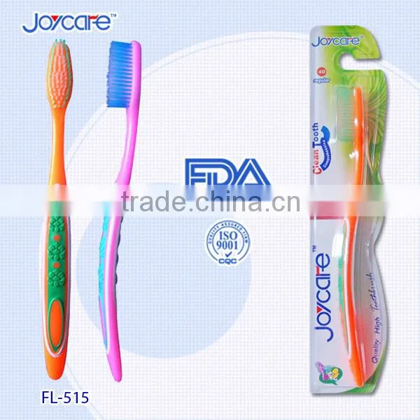 High quality fashion toothbrush with density PBT bristle
