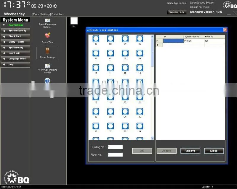 K-3000XJ9 Elegant Working in Low Temperature Swipe Cards and Door Locks for Hotels
