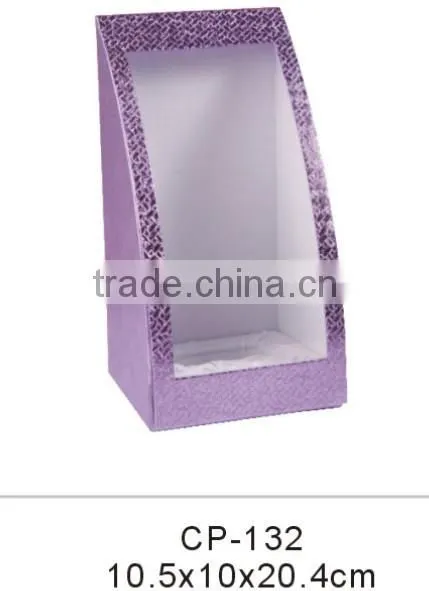 New perfume box with window shape desgin