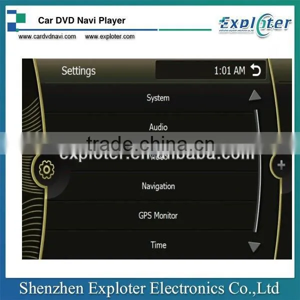 Sale HD high quality Car DVD Player for BMW F30 F20 With GPS Bluetooth