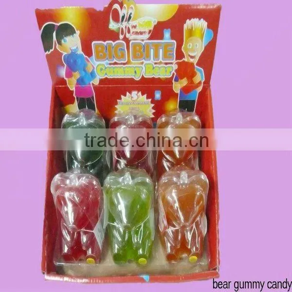 Big bite gummy confectionery