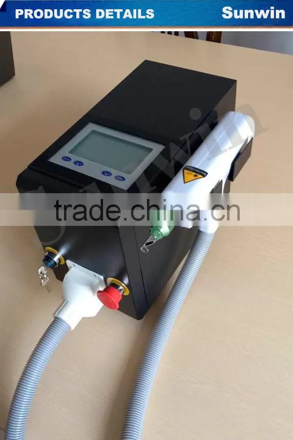 Portable q switched nd yag laser tattoo removal SW-61E