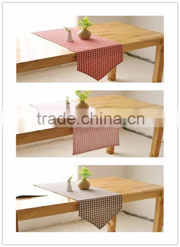 Hot selling 10 years experience Burlap t-runner