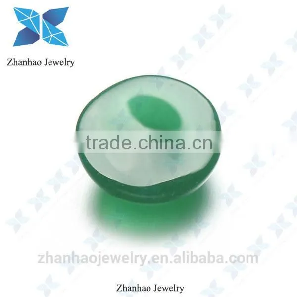 loose stone hot sale flat bottom glass loose cabochon crystal