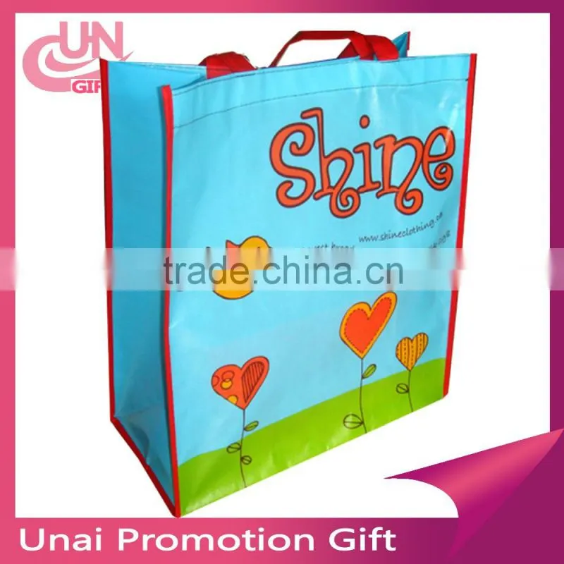 Creative Design Cute Pattern Portable Recyclable Reusable Custom Printing Non-woven Cloth Bags As Gift For Kids/Family