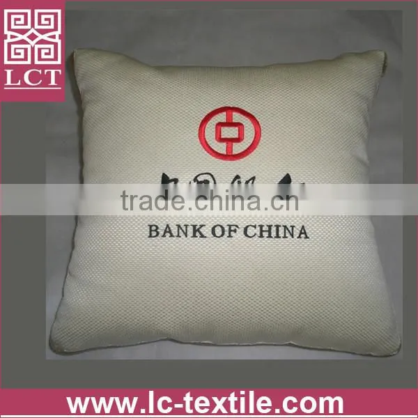 personalized design embroidery soft miro plush gift cushion pillow for promotional use(LCTP0107)