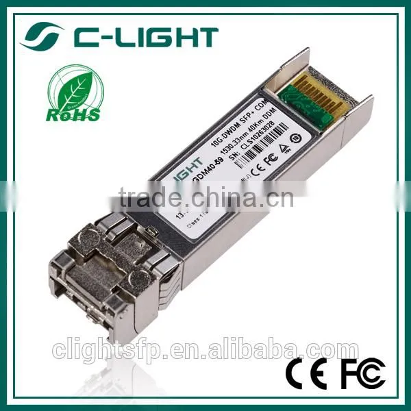 Wholesale 1530.33nm 40km 10GSFP dwdm cwdm