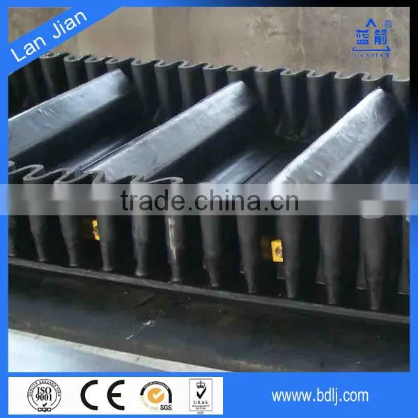 Chevron Conveyor Belts for Steep Angle Transport
