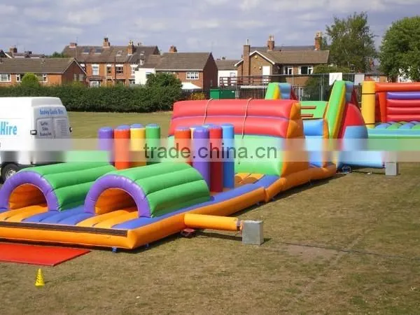 large fun city inflatable adventure slide for adults and kids