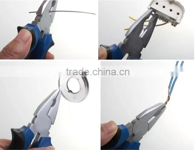hand tool names of different tools High voltage 1000V insulated combination pliers