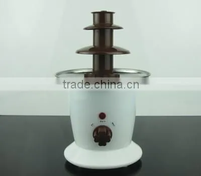 New Arriva Homehold 3 layers Electric Mini Chocolate Fondue Fountain As Seen On TV