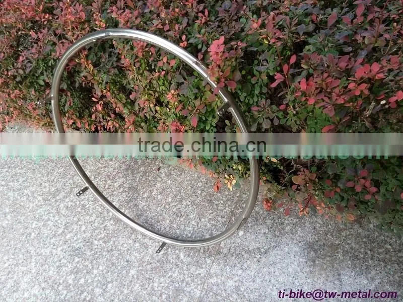 Titanium Wheelchair Rim High Quality Titanium Bike Wheel Rim China Made Titanium Bicycle Wheel Rim for Wheelchair or Bikes