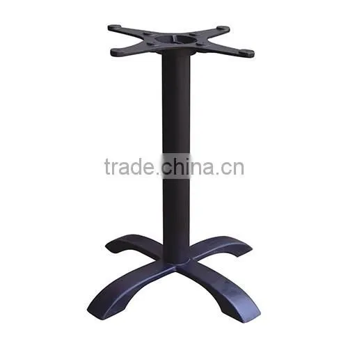 2016 Guangzhou wholesale furniture cast iron dining restaurant table base 4 legs
