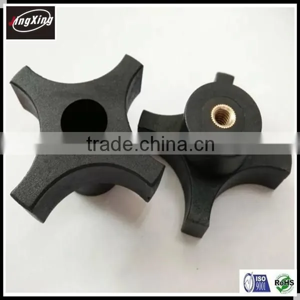 star clamping knob screw, plastic star knob bolt, machine star knob