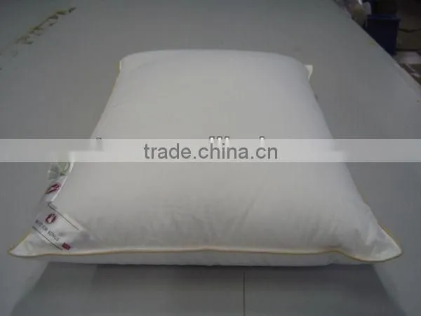 Cotton White Duck Down Gusset Pillow