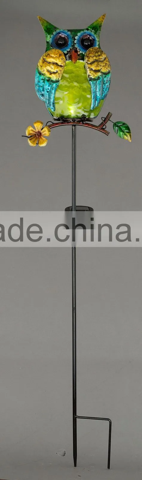 led lighting owl stake light, colorful china led lighting, Garden Decoration china led lighting