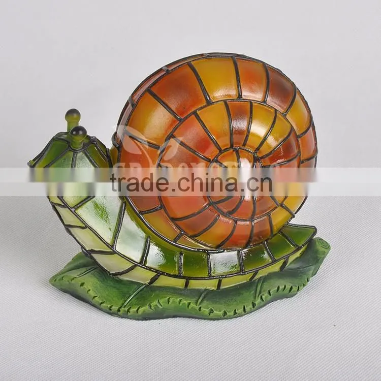 led light cheap price, cute animal solar light, poly-resin light decorative light