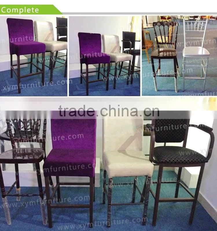 Stackable Modern Classic Round Bar Chair