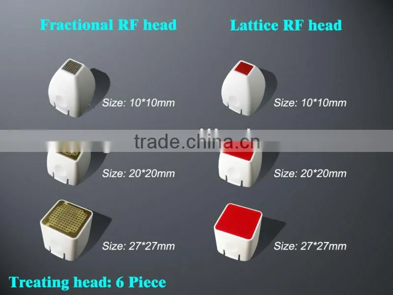 Fractional RF beauty equipment for skin rejuvenation