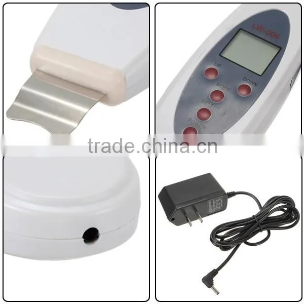 2016 NEW Technology Home Use Portable Ultrasound Facial Spatula Scrubber