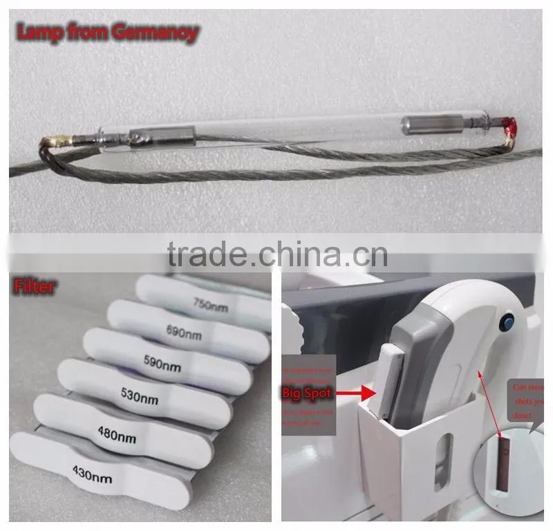new style 2016 Hair beauty system ipl hair removal ipl shr
