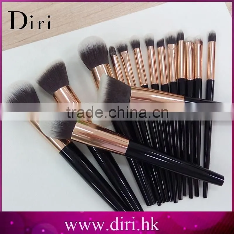 Factory own mold makeup brush set acrylic handle makeup brush fast shipping makeup brush