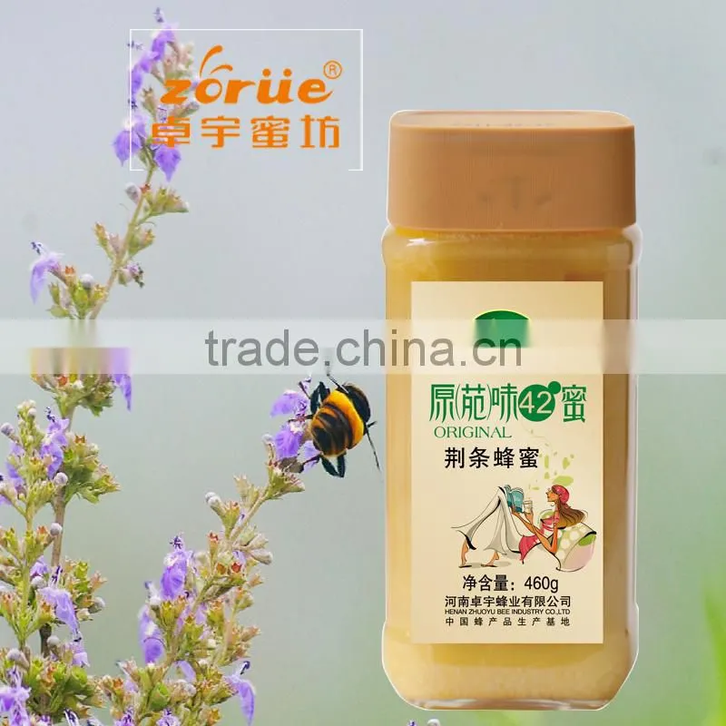 sugared Linden honey from northeast of China