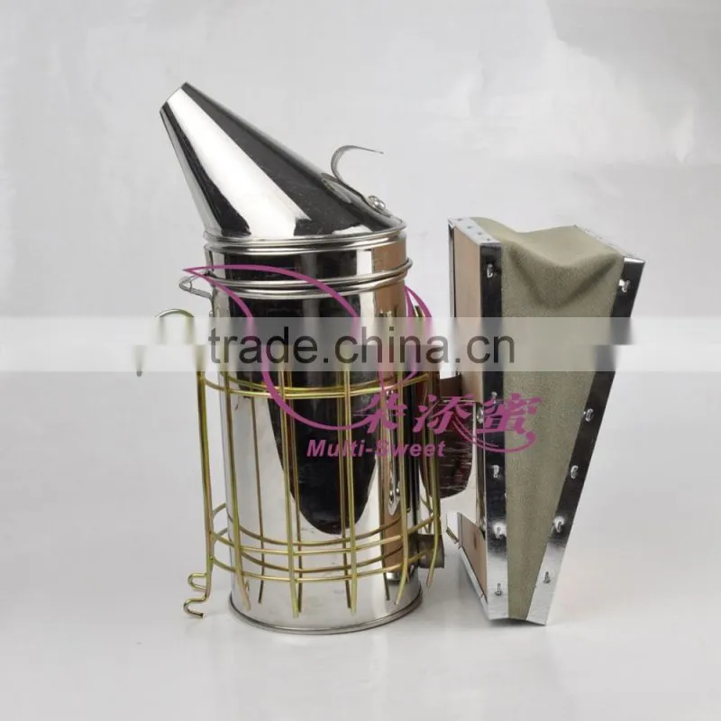 best quality beekeeping stainless steel corium bee dadant smoker