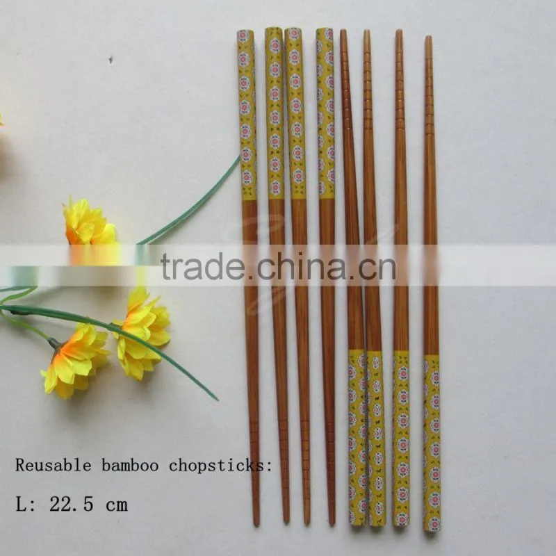 Food graden reusable bamboo chopstick
