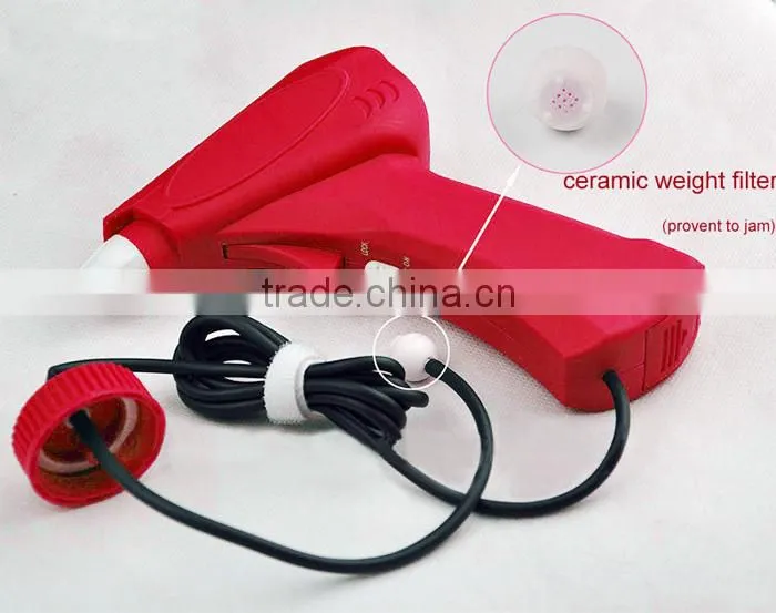 Portable electric trigger sprayer