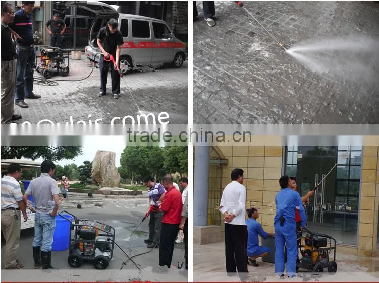 High pressure diesel endline 13hp car washer cleaner machine
