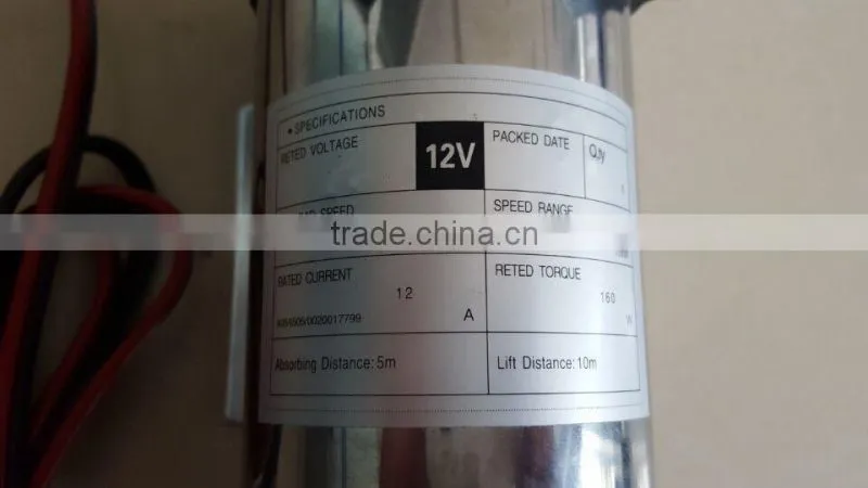 12V 24V 1" oil pump DC pump high speed running high head