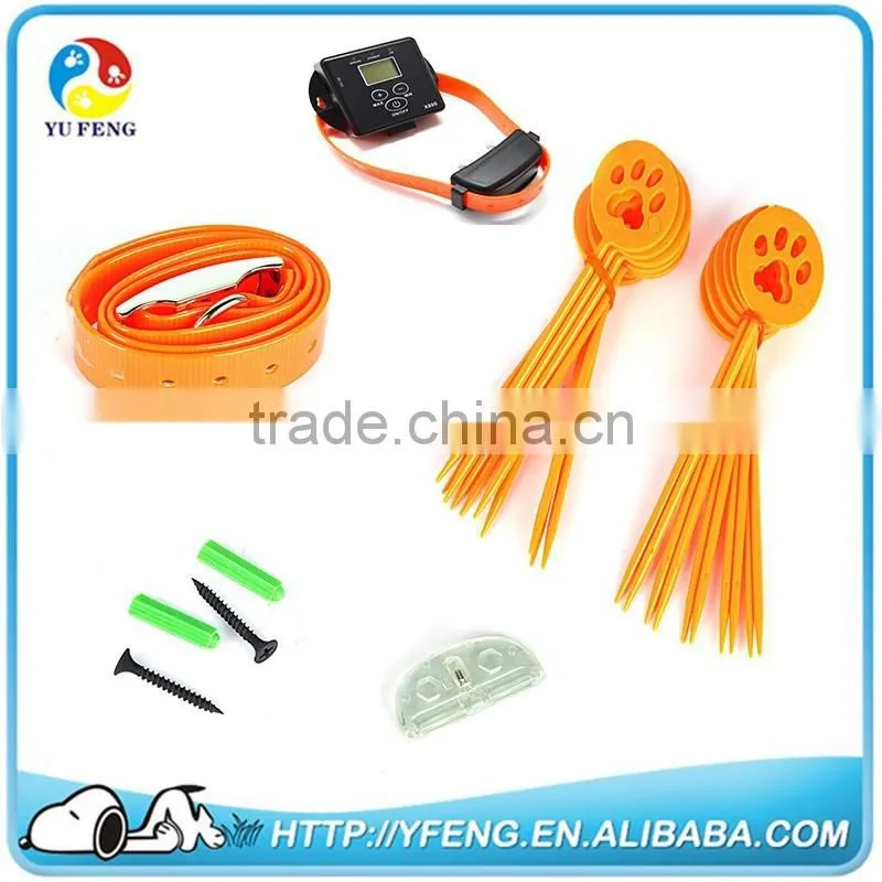 Smart Electronic Pet Dog Fencing System Waterproof Diving Rechargeable Receiver Collar Dog Controller Fence System X800