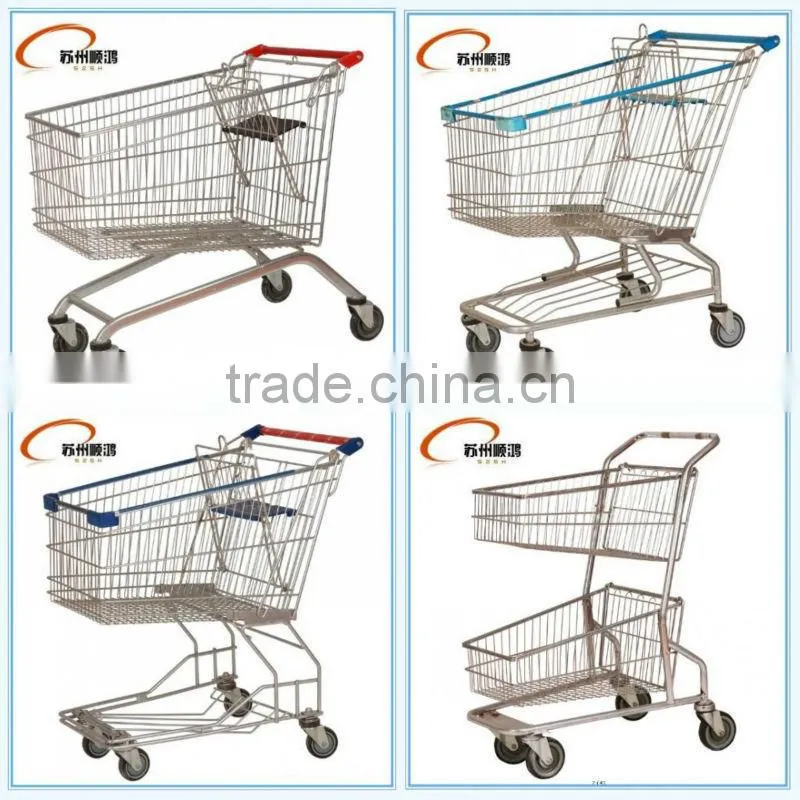 Top various style Supermarket Shopping Cart, Trolley