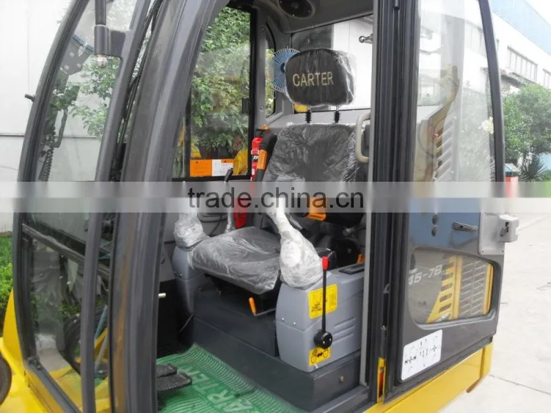 #12-3 low small good USD28000 excavator by rail