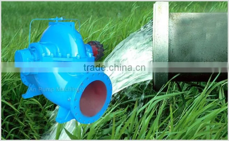 Single stage Farm irrigation direct drive split case water pumps