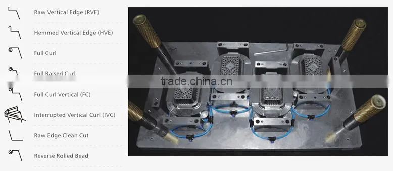 mould for aluminium foil container(2-4 cavities)
