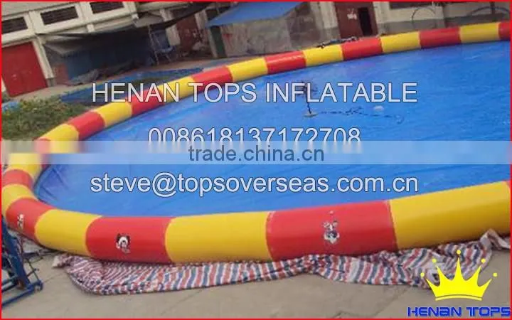 Large Giant Square Plastic Indoor Outdoor Inflatable Pool