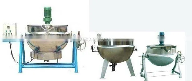 Vertical Jacketed Cooking Pot