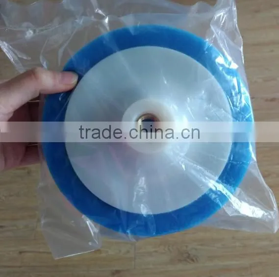 high quality factory sale Sponge polishing pad with Plastic cover