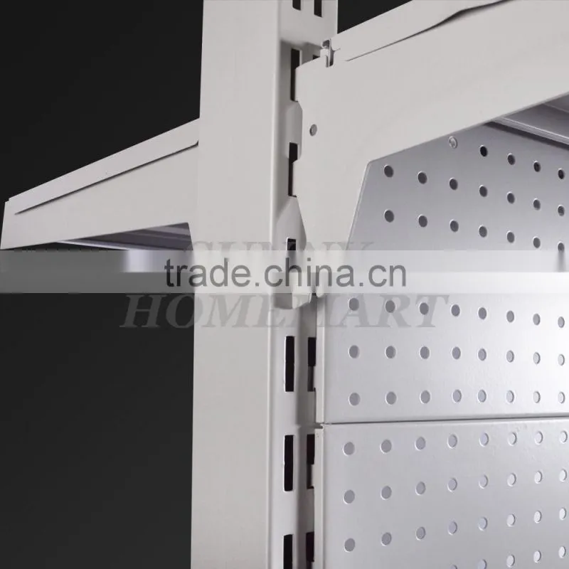 3-Tier Adjustable Floor Metal Pharmacy Shelves