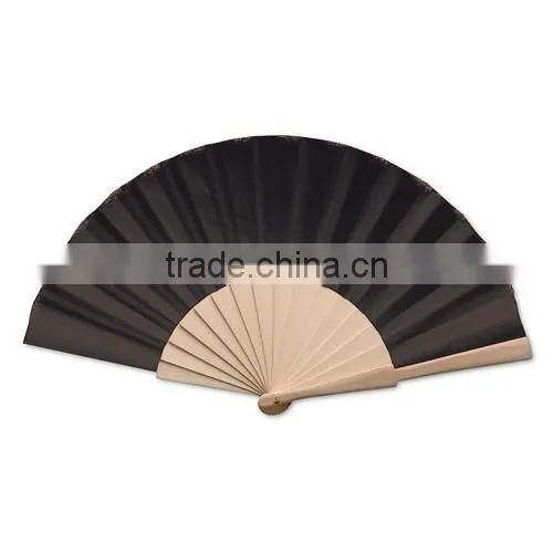 plastic wooden cheap promotional foldable hand fan