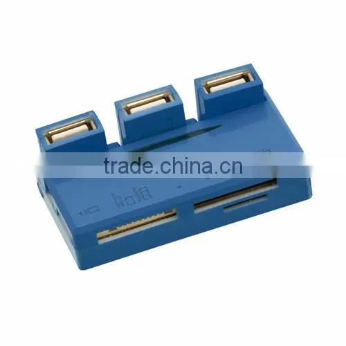card reader USB 3 ports USB hub 2.0