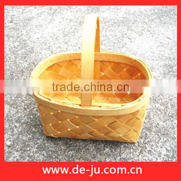 Rectangular Storage Small Square Fruit Basket Knitting Baskets