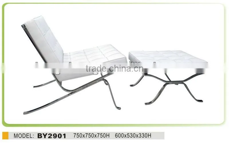 hot sale leisure barcelona recliner chair with ottoman BY2901
