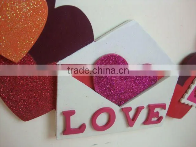 Beautiful Lovely Wooden Valentines Decoration YZWVD142801.