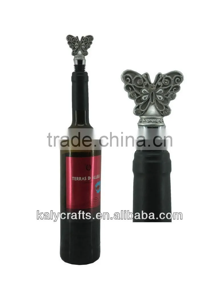 decorations for wedding gifts heart wine stopper