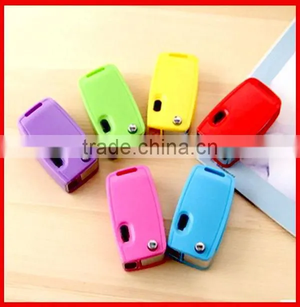led light creative car key ball pen