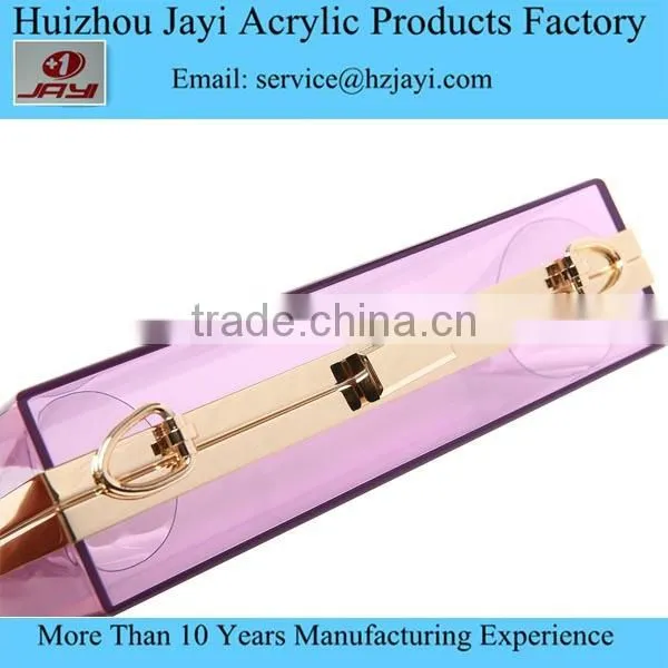 Luxury Rectangle Transparent Women Ladies Wedding Party Clear crystal designer Evening Clutches
